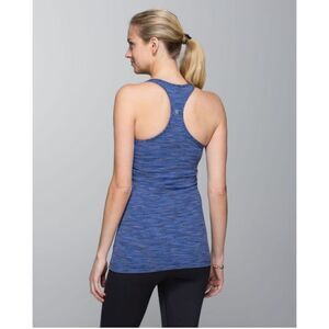 Lululemon Cool Racerback Wee Are From Space Cadet Blue Tank Top Reversable Small